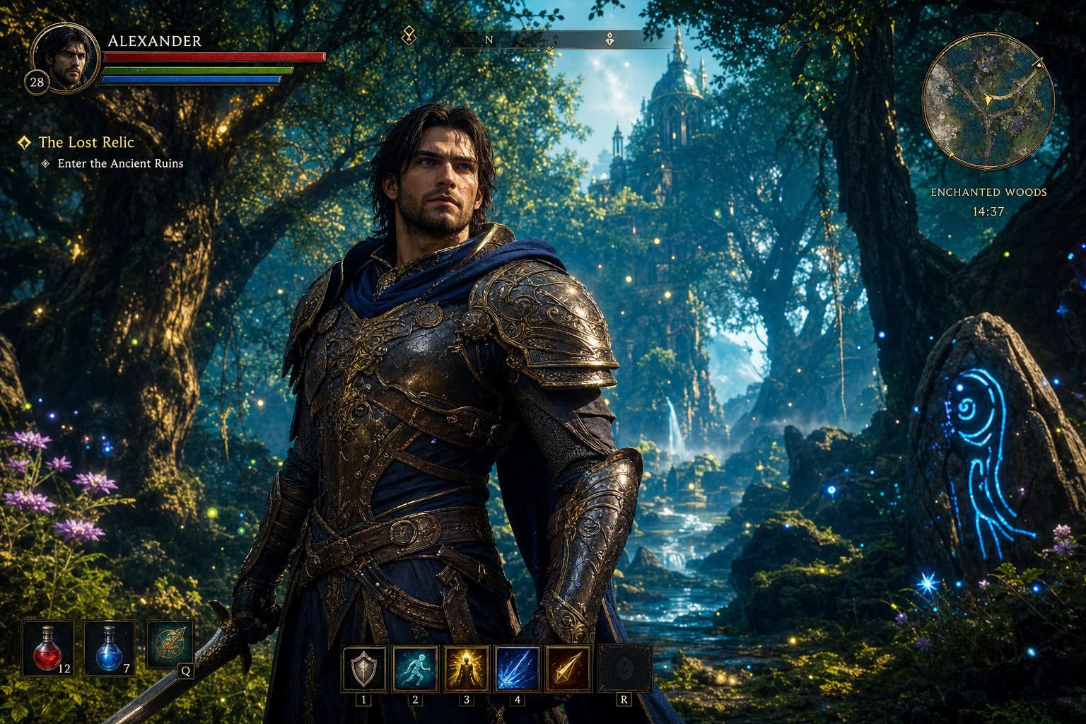 Fantasy RPG game screenshot